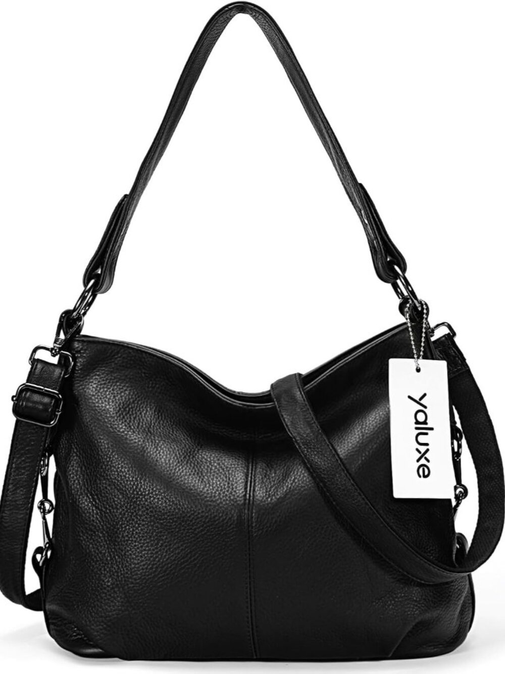 Women's Real Leather Shoulder Bags Hobo Handbag Purse Crossbody Bag
